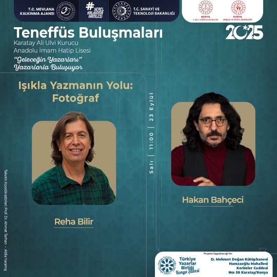 FOTOĞRAF SANATÇILARI ÖĞRENCİLERLE DENEYİMLERİNİ PAYLAŞTI