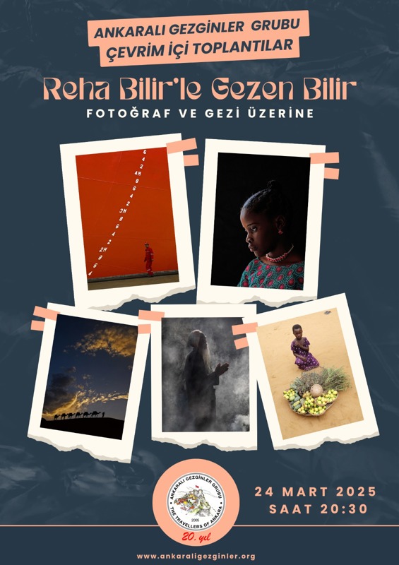 REHA BİLİR, ANKARA GEZGİNLER GRUBUNUN KONUĞU OLDU